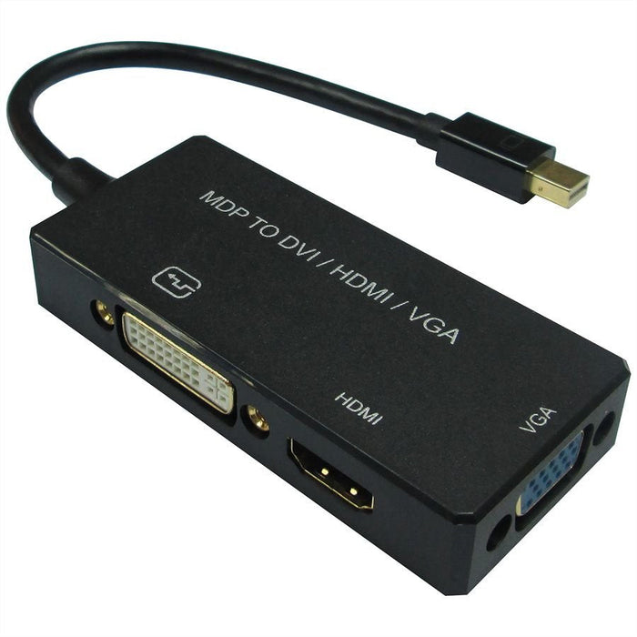 Value Adaptercable Mini Displayport - Vga   Dvi   Hdmi, V1.2, Aktiv