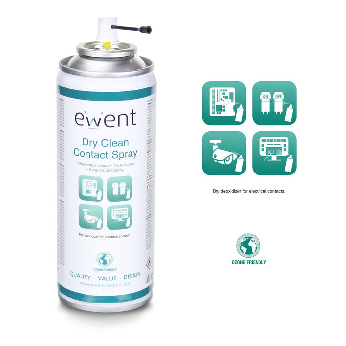 EAN 8054392614071 - Ewent EW5614 kit de limpieza para computadora Pantallas / Plásticos, Universal Espray para limpieza de eq imagen 5