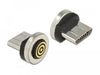 EAN 4043619659326 - DeLOCK 65932 cambiador de género para cable Magnet USB Type Micro-B Negro, Plata imagen 1