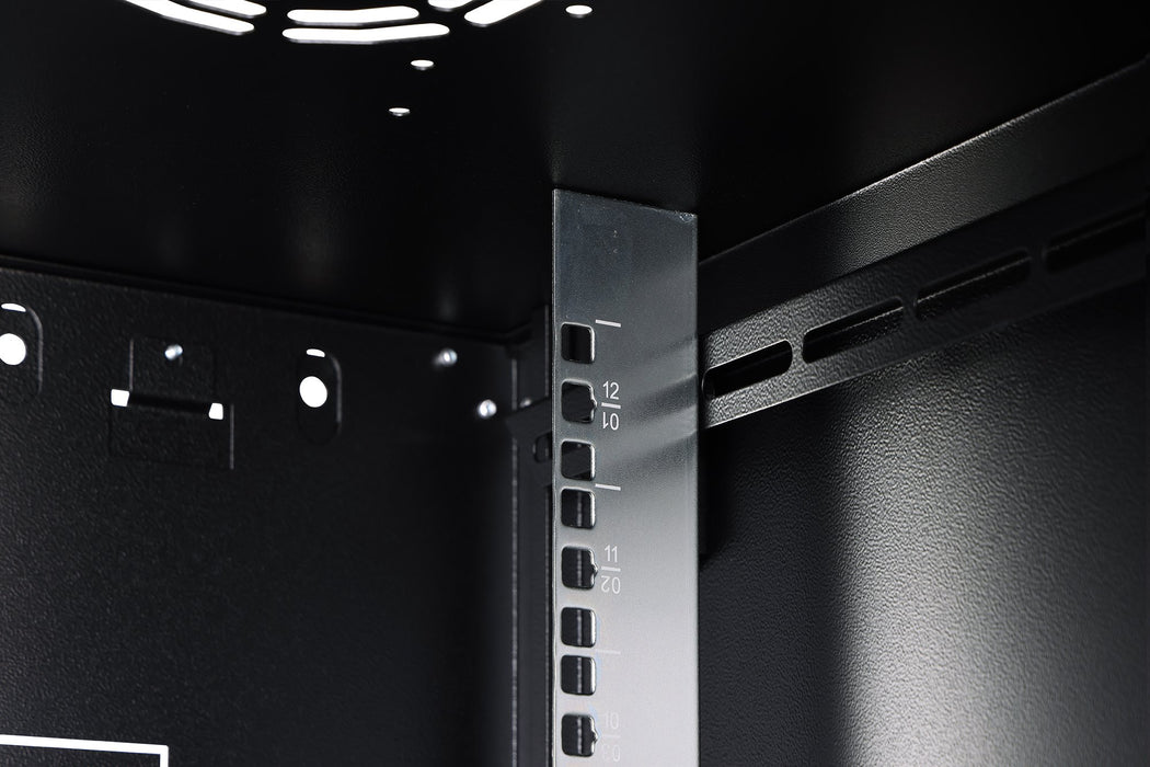 EAN 4016032257820 - Digitus DN-19 12U-6/6-EC-SW armario rack Bastidor de pared Negro imagen 5