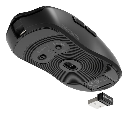 EAN 5901969443943 - GENESIS Zircon 500 G2 ratón Juego Mano derecha RF Wireless + Bluetooth + USB Type-C Óptico 10000 DPI imagen 2