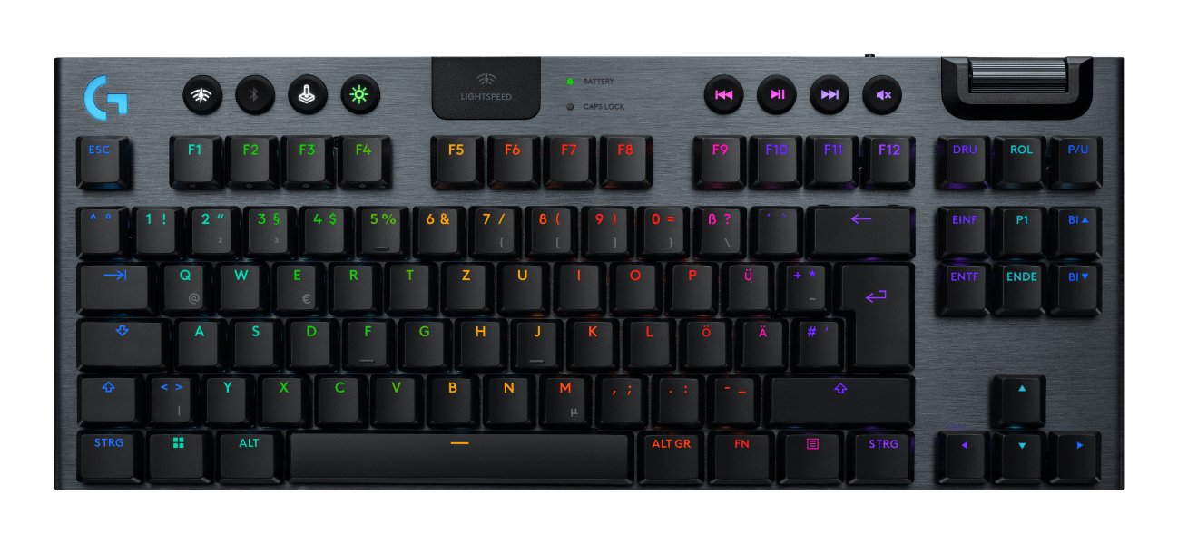 EAN 5099206121515 - Logitech G G915 X Lightspeed teclado Juego USB + RF Wireless + Bluetooth QWERTY Internacional de EE.UU. N imagen 1