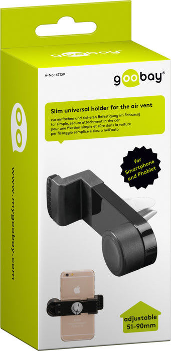 EAN 4040849471391 - Goobay 47139 soporte Soporte pasivo Teléfono móvil/smartphone Negro imagen 4