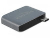 EAN 4043619639656 - DeLOCK 63965 base para portátil y replicador de puertos Antracita imagen 2