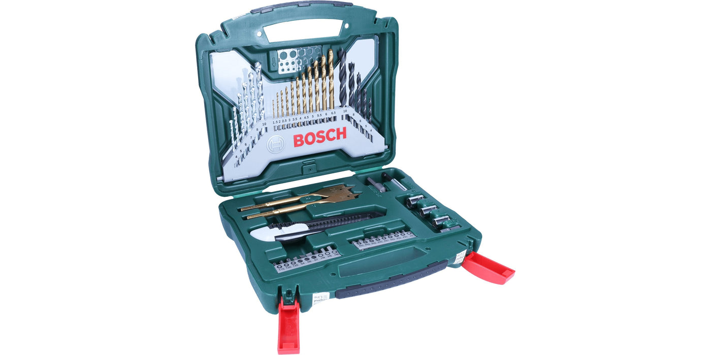 Bosch Juego De Brocas Y Destornilladores De Titanio X-Line Juego De Brocas Y Brocas De 50 Piezas 2607019327