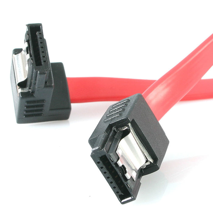 Startech 45,72cm 18zoll Latching Sata To Right Angle Sata Serial Ata Cable