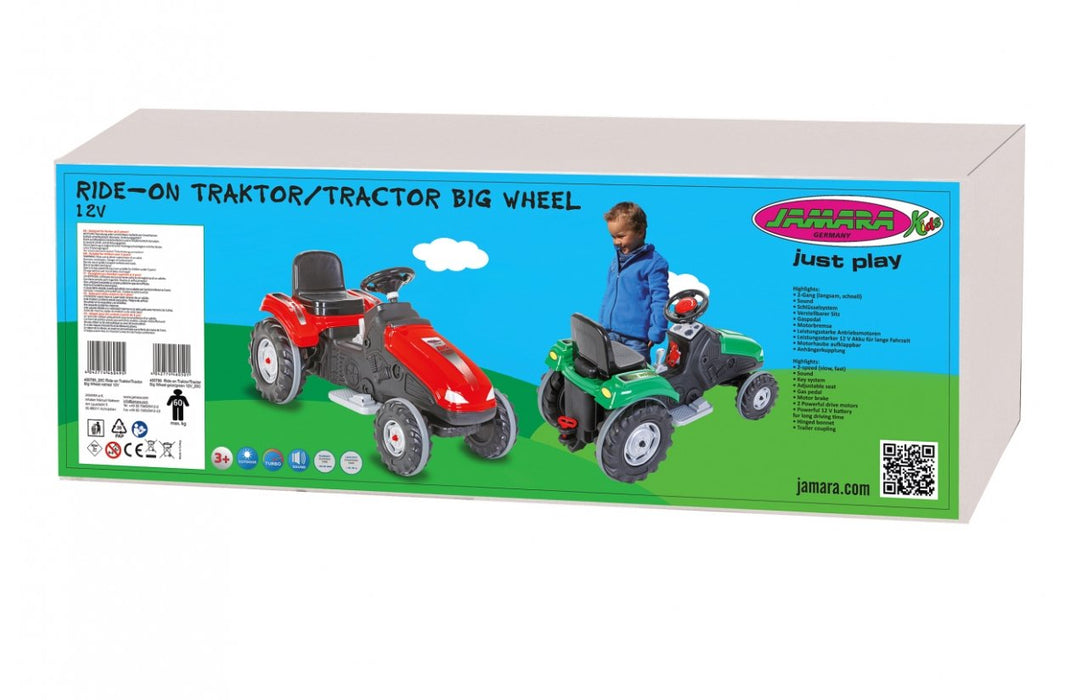 EAN 4042774460495 - Jamara Ride On Tractor Big Wheel Correpasillos con forma de tractor imagen 6