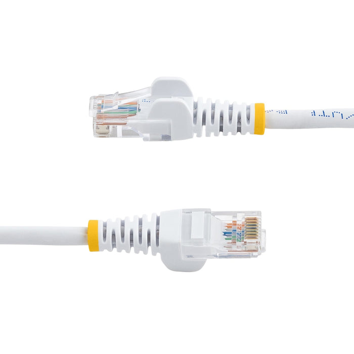 Cable De Red 7m Blanco Cat5e   Cabl Ethernet Sin Enganche