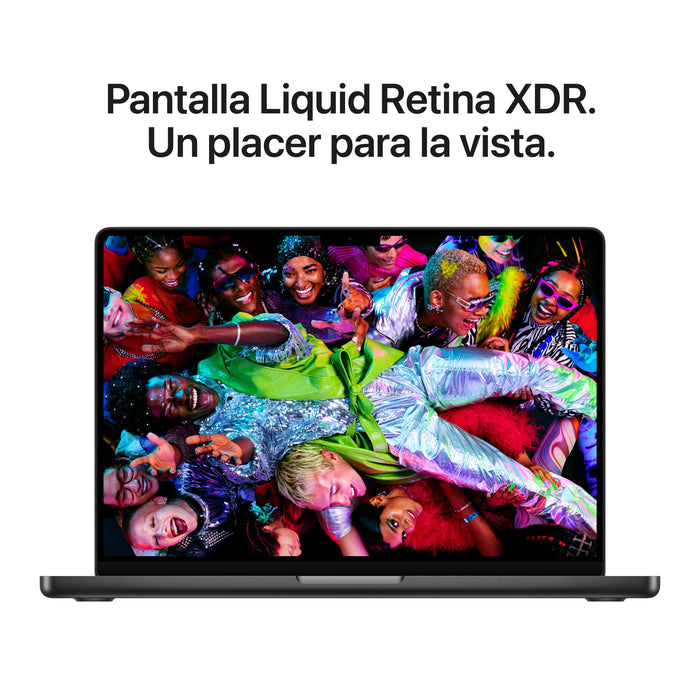 Apple Macbook Pro 14' M5 Pro 18-Core Cpu 24gb 2tb Ssd 20-Core Gpu Negro Espacial