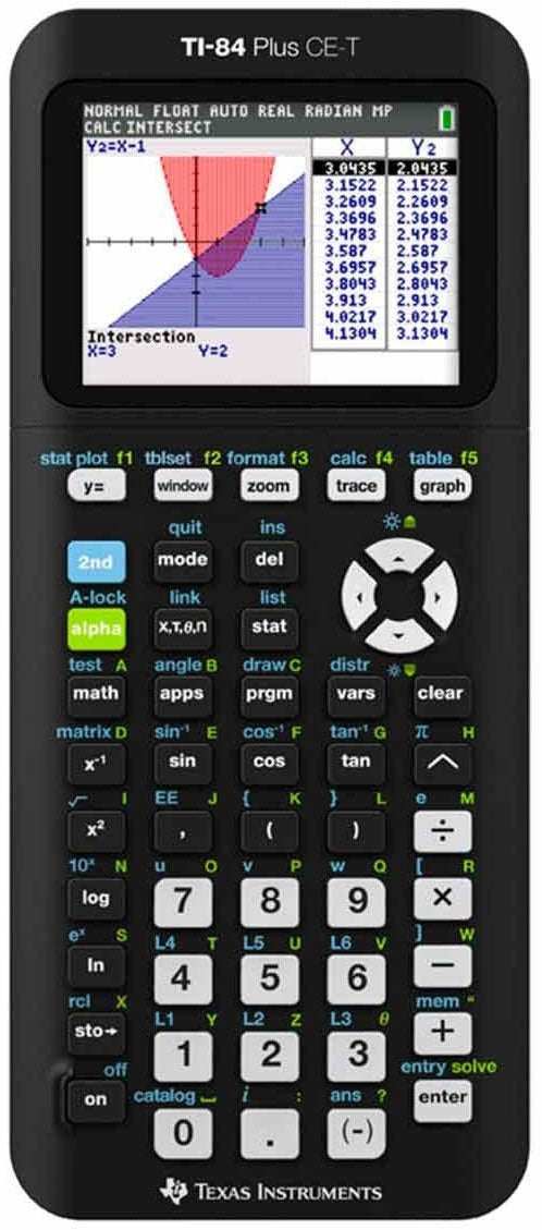EAN 3243480105101 - Texas Instruments TI-84 Plus calculadora Calculadora gráfica Negro imagen 1