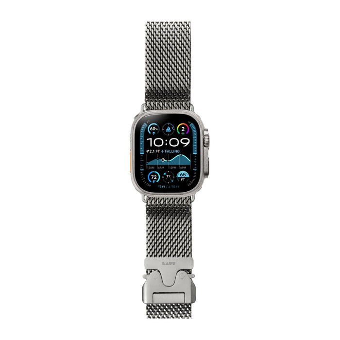 Laut Saturn Loop Titanium Woven Mesh Band For Apple Watch