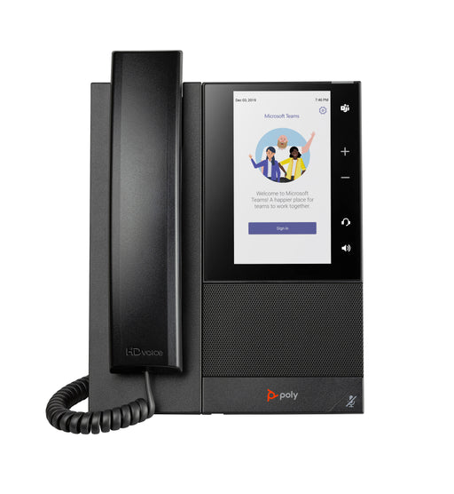 EAN 0197497342741 - HP Poly CCX 505 Business Media Phone for Microsoft Teams and PoE-enabled teléfono IP Negro 24 líneas LCD  imagen 1