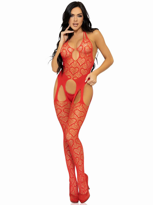 EAN 0714718565347 - Leg Avenue 89306_00322 conjunto de ropa interior y bodi Rojo imagen 4