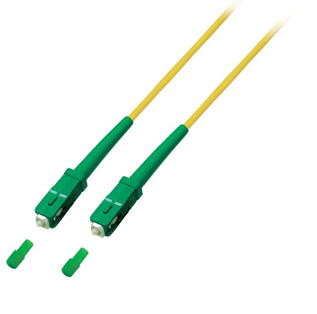 Efb Simplex Cable De Red Sc Apc-Sc Apc Os2 G657a2 1m Lszh 3mm Amarillo