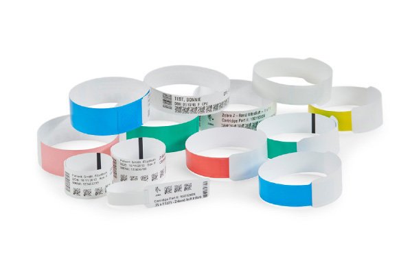 EAN 5712505139400 - Zebra Z-Band UltraSoft Wristband Blanco imagen 1