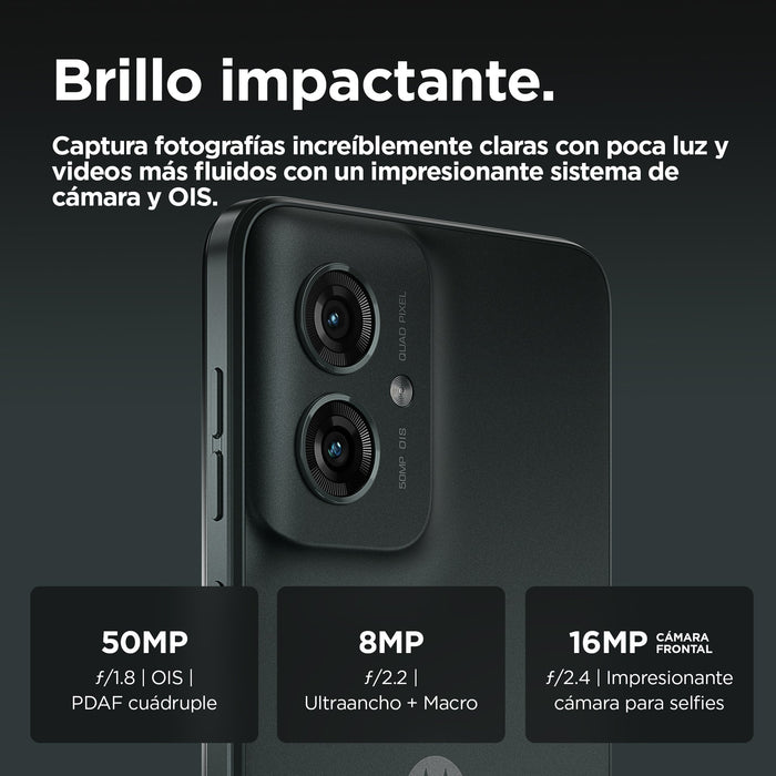 EAN 840023274855 - Motorola moto g55 5G 16,5 cm (6.49") SIM doble Android 14 USB Tipo C 8 GB 256 GB 5000 mAh Gris imagen 6