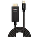 EAN 4002888409230 - Lindy 40923 adaptador de cable de vídeo 3 m Mini DisplayPort HDMI tipo A (Estándar) Negro imagen 2