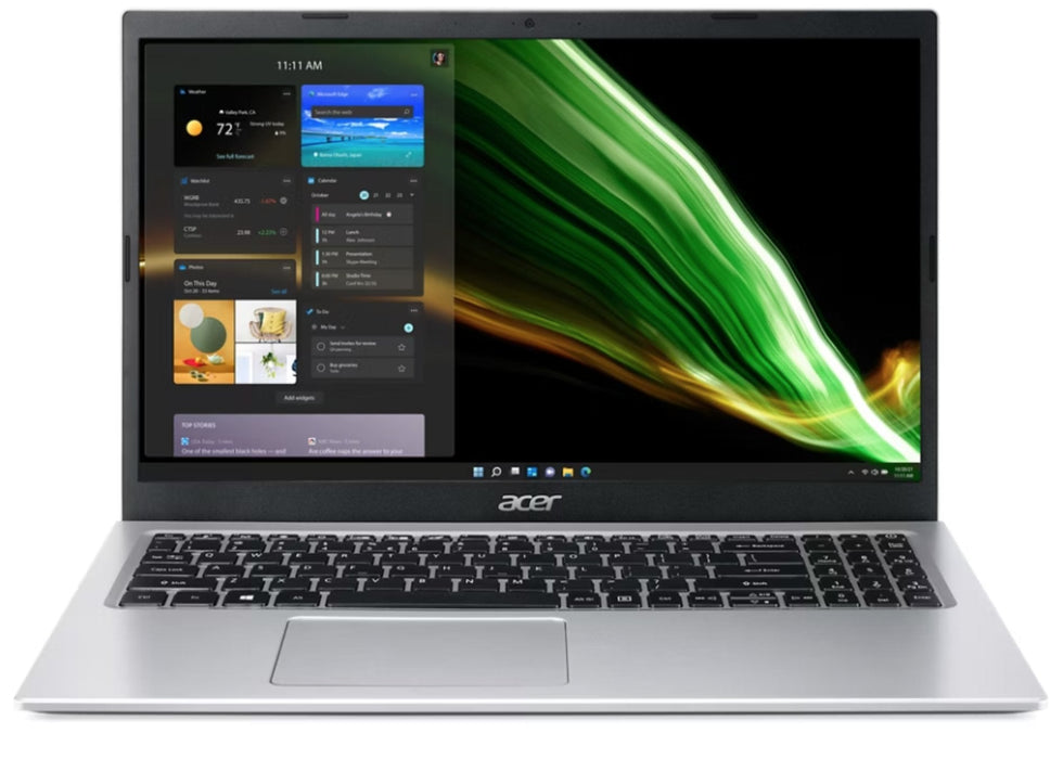 Portátil Acer Aspire 1 A115-32 Intel Celeron N4500 15.6" Hd 4gb 128gb Wifi-6 W11 Home S Plata Pura