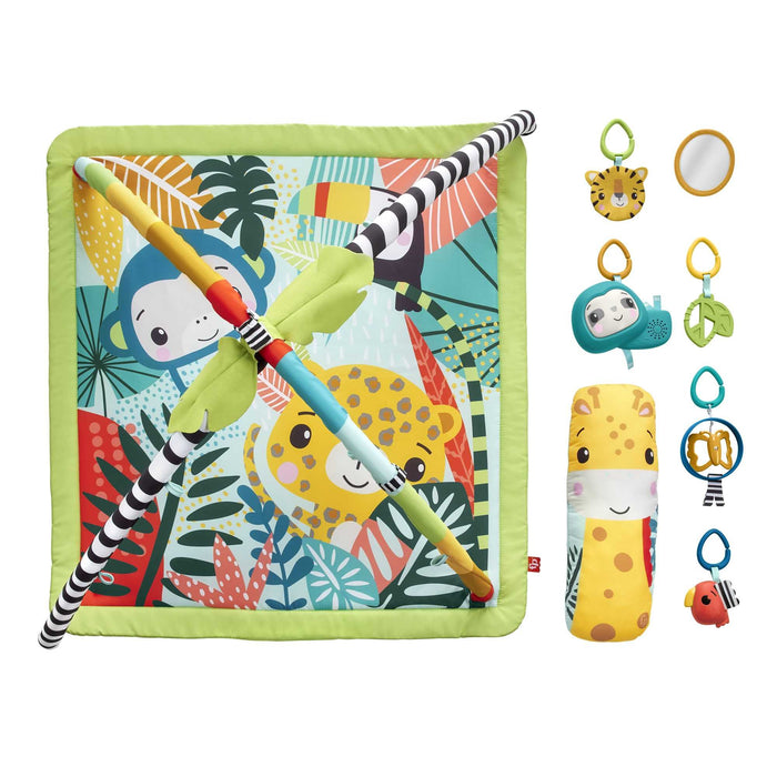 EAN 0194735095919 - Fisher-Price HJW08 gimnasio para bebé y tapete de juego Tela, Plástico Multicolor Manta de juegos para be imagen 3