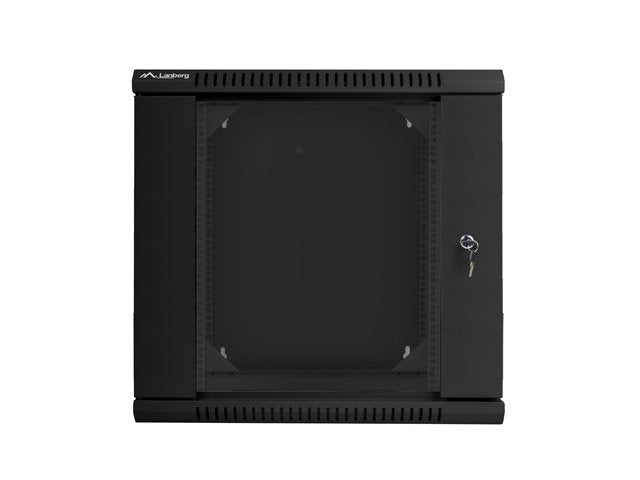 EAN 5901969403947 - Lanberg WF02-6612-10B armario rack 12U Bastidor de pared Negro imagen 3