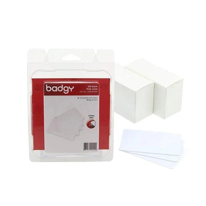 100 Tarjetas Pvc - Finas (0,50mm)