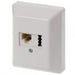 EAN 4043921043394 - ZE Kommunikationstechnik 133 111 01 toma de corriente TAE Blanco imagen 1