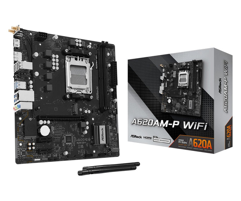 Placa Base Asrock A620am-P Wifi (Am5) Micro Atx