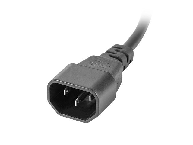 EAN 5901969414448 - Lanberg PDU-04E04I-0200-IEC-BK unidad de distribución de energía (PDU) 4 salidas AC 1U Negro imagen 4