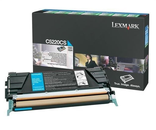 EAN 0734646396653 - Lexmark C5220CS cartucho de tóner 1 pieza(s) Original Cian imagen 1