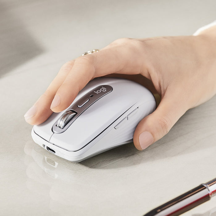 EAN 5099206092945 - Logitech MX Anywhere 3 ratón Viajes mano derecha RF Wireless + Bluetooth Laser 4000 DPI imagen 2