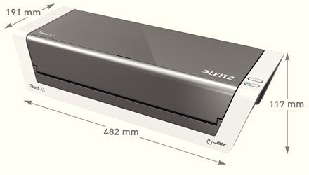 EAN 4002432116379 - Leitz 74744000 laminador Laminadora térmica 1000 mm/min Antracita, Blanco imagen 2