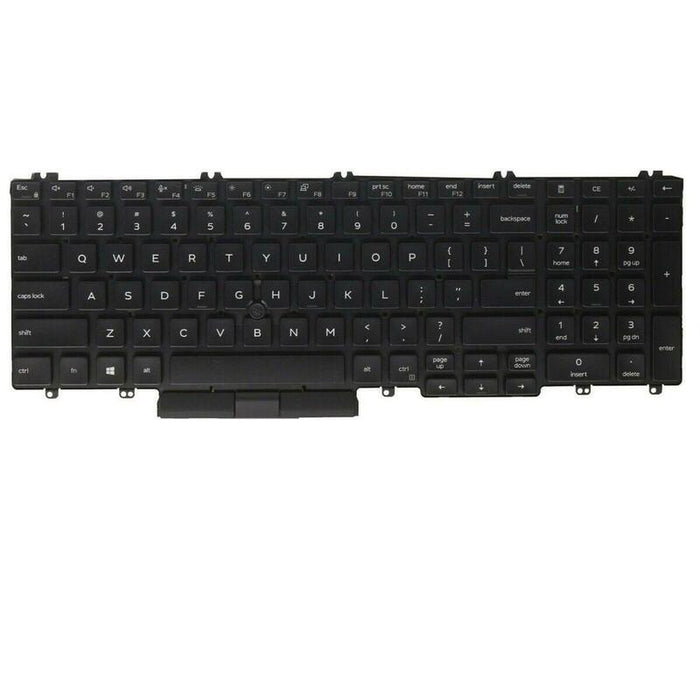 102-Key Backlit Laptop  Keyboard, Us English Layout