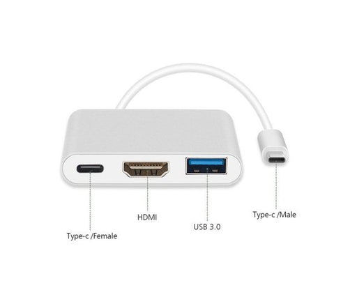 EAN 5902211109068 - Maclean MCTV-840 Adaptador gráfico USB 4096 x 2304 Pixeles Plata imagen 2
