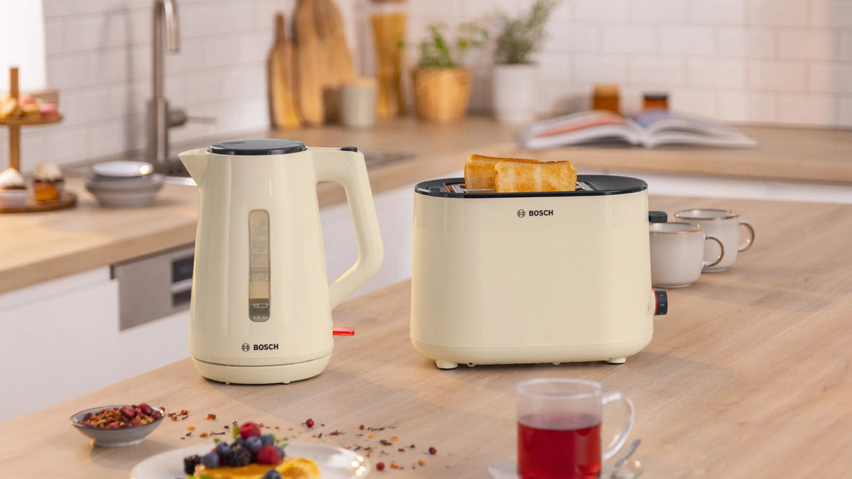 EAN 4242005400362 - Bosch MyMoment tetera eléctrica 1,7 L 2400 W Crema de color, Antracita imagen 6