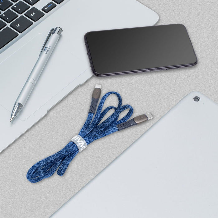 EAN 4260403579503 - Rivacase PS6105 BL12 cable USB USB 2.0 1,2 m USB C Azul imagen 8