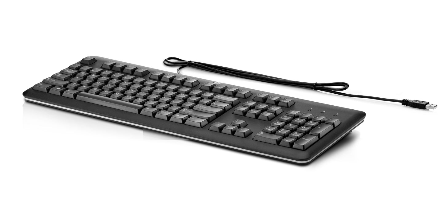 EAN 5715063548981 - HP USB Keyboard for PC teclado Oficina Negro imagen 1