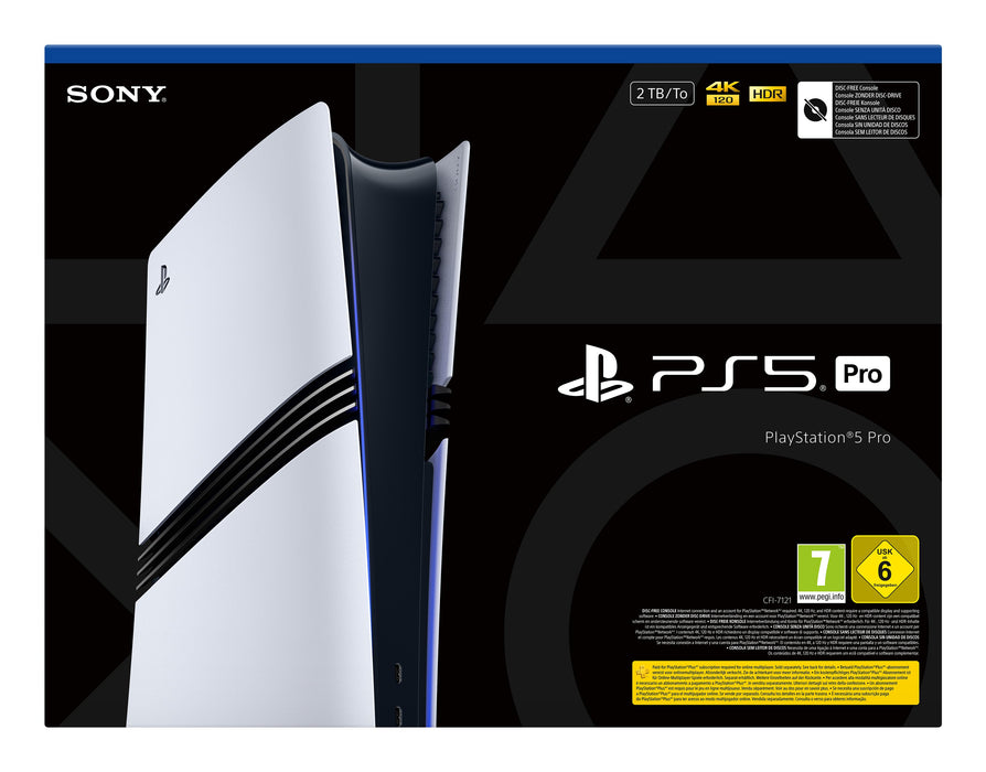 EAN 711719024040 - Sony PlayStation 5 Pro 2 TB Wifi Negro, Blanco imagen 8
