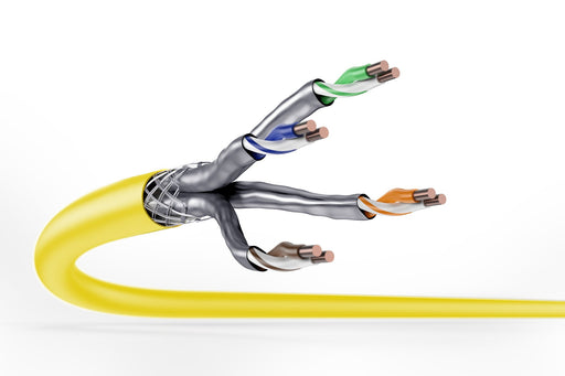 EAN 4016032363859 - Digitus DK-1743-A-VH-10 cable de red Amarillo Cat7a S/FTP (S-STP) imagen 2