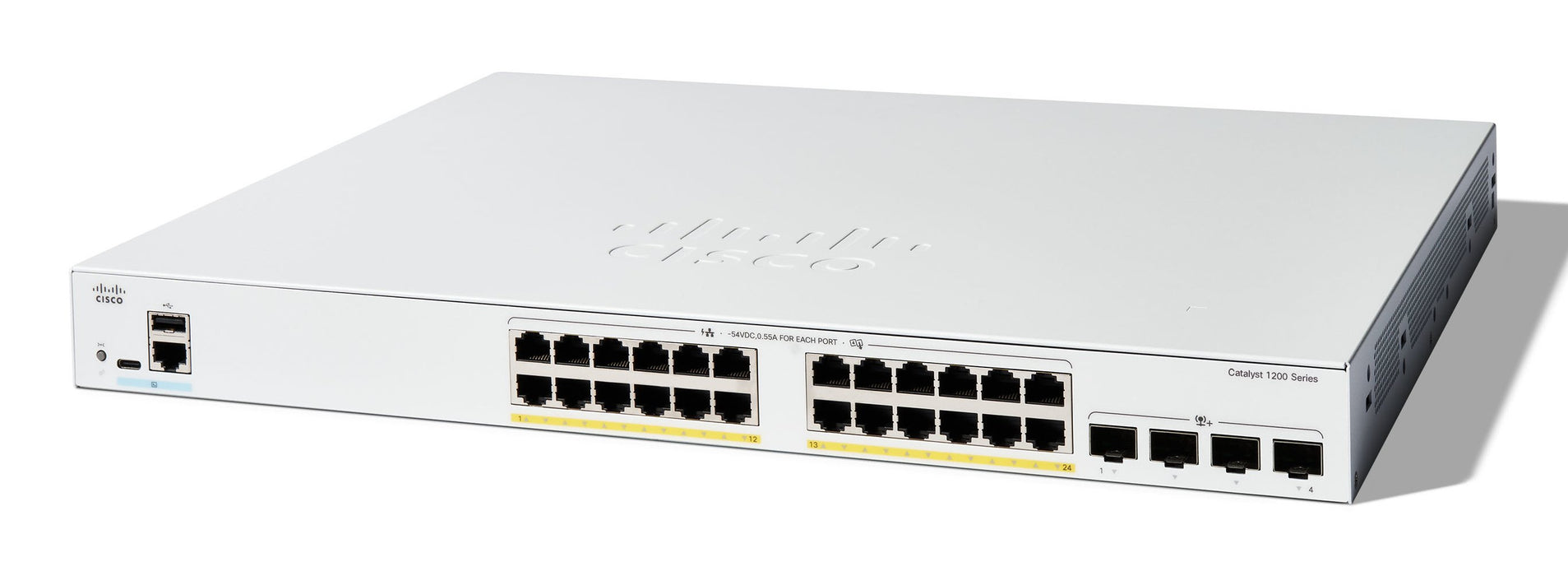 EAN 0889728521697 - Cisco C1200-24FP-4X switch Gestionado L2/L3 Gigabit Ethernet (10/100/1000) Blanco imagen 1