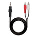 EAN 8433281001107 - Nanocable 10.24.0305 cable de audio 5 m 3,5mm 2 x RCA Negro imagen 3