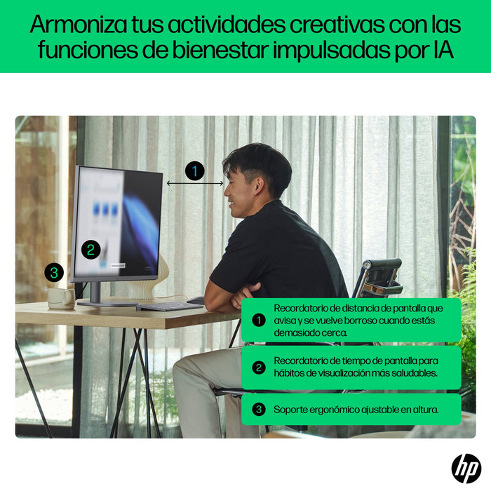 EAN 0199642227309 - HP OmniStudio X 32-c0022ns PC Intel Core Ultra 5 125H 80 cm (31.5") 3840 x 2160 Pixeles PC todo en uno 16 imagen 10
