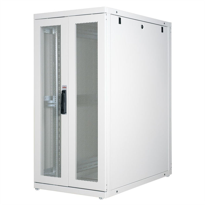Roline 19-Zoll Serverschrank Pro 26 He, 600x1000 Bxt Grau Plexiglas