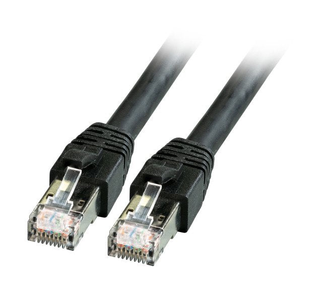 Efb Rj45 Cable De Red Cat.8.1 S Ftp Lszh Bc Schwarz 5m