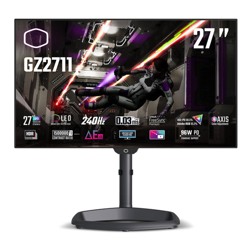 EAN 4719512142998 - Cooler Master Gaming GZ2711 pantalla para PC 68,6 cm (27") 2560 x 1440 Pixeles 4K Ultra HD OLED Negro imagen 1
