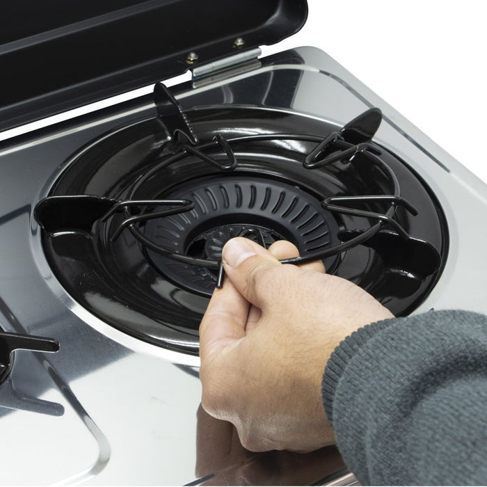 EAN 8437015023502 - Vitrokitchen 260IB hobs Acero inoxidable Encimera Encimera de gas 2 zona(s) imagen 4