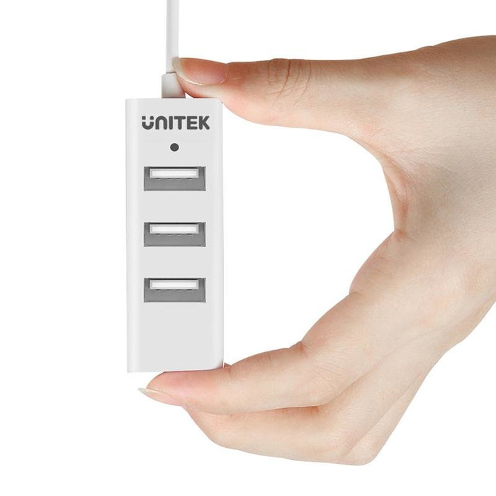 EAN 4894160004024 - UNITEK Y-2146 hub de interfaz USB 2.0 480 Mbit/s Blanco imagen 3