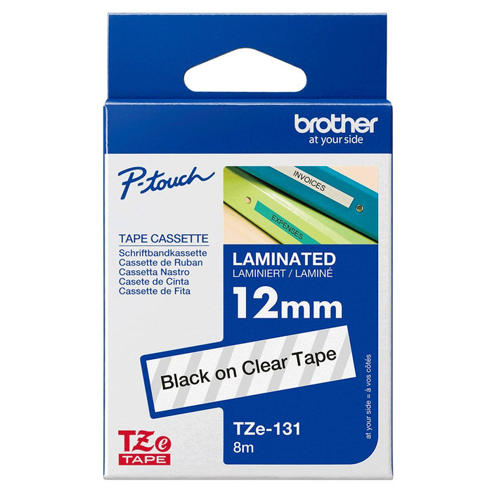 EAN 4977766684811 - Brother TZE-131 cinta para impresora de etiquetas Negro sobre transparente imagen 4
