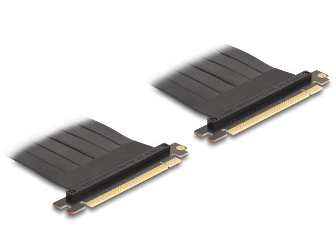 Delock Riser Karte Pci Express 3.0 X16 Stecker Zu X16 Stecker Mit Cable 20 Cm
