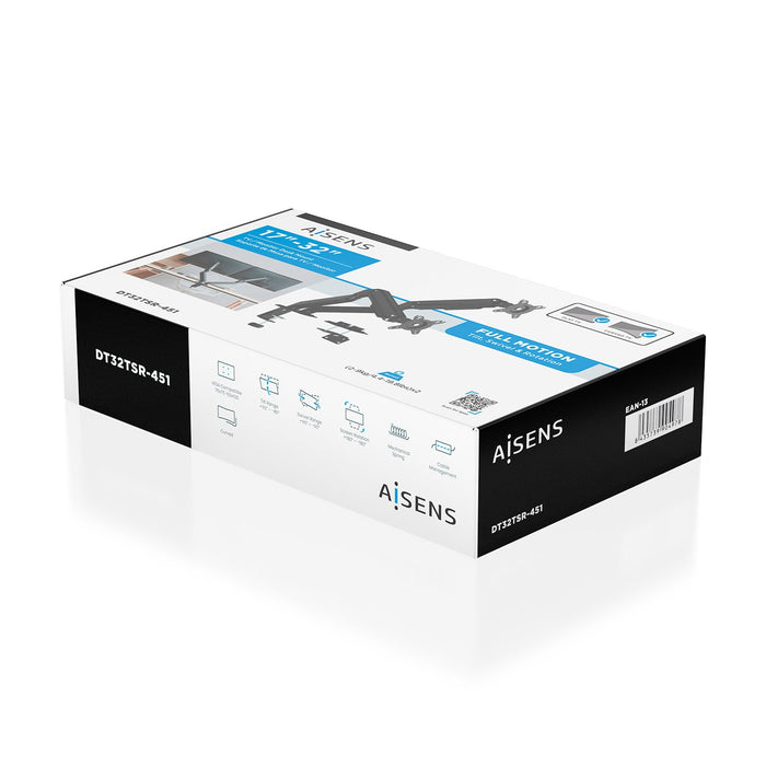 EAN 8435739904978 - AISENS DT32TSR-451 soporte para monitor 81,3 cm (32") Escritorio imagen 6