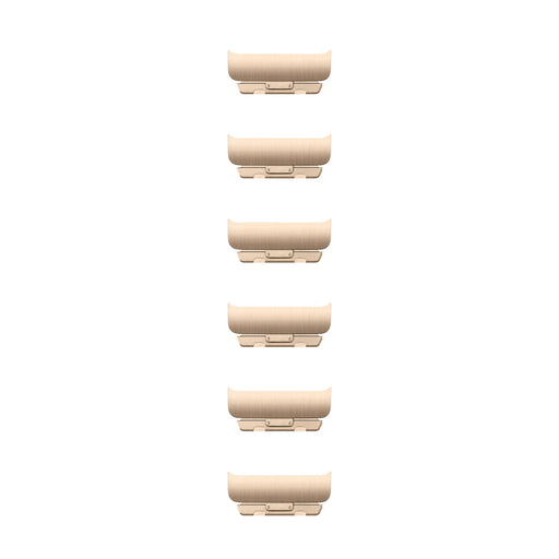 EAN 0195949658303 - Apple MXMJ3ZM/A Accesorios para dispositivos vestibles inteligentes Band extension Oro Acero inoxidable imagen 1